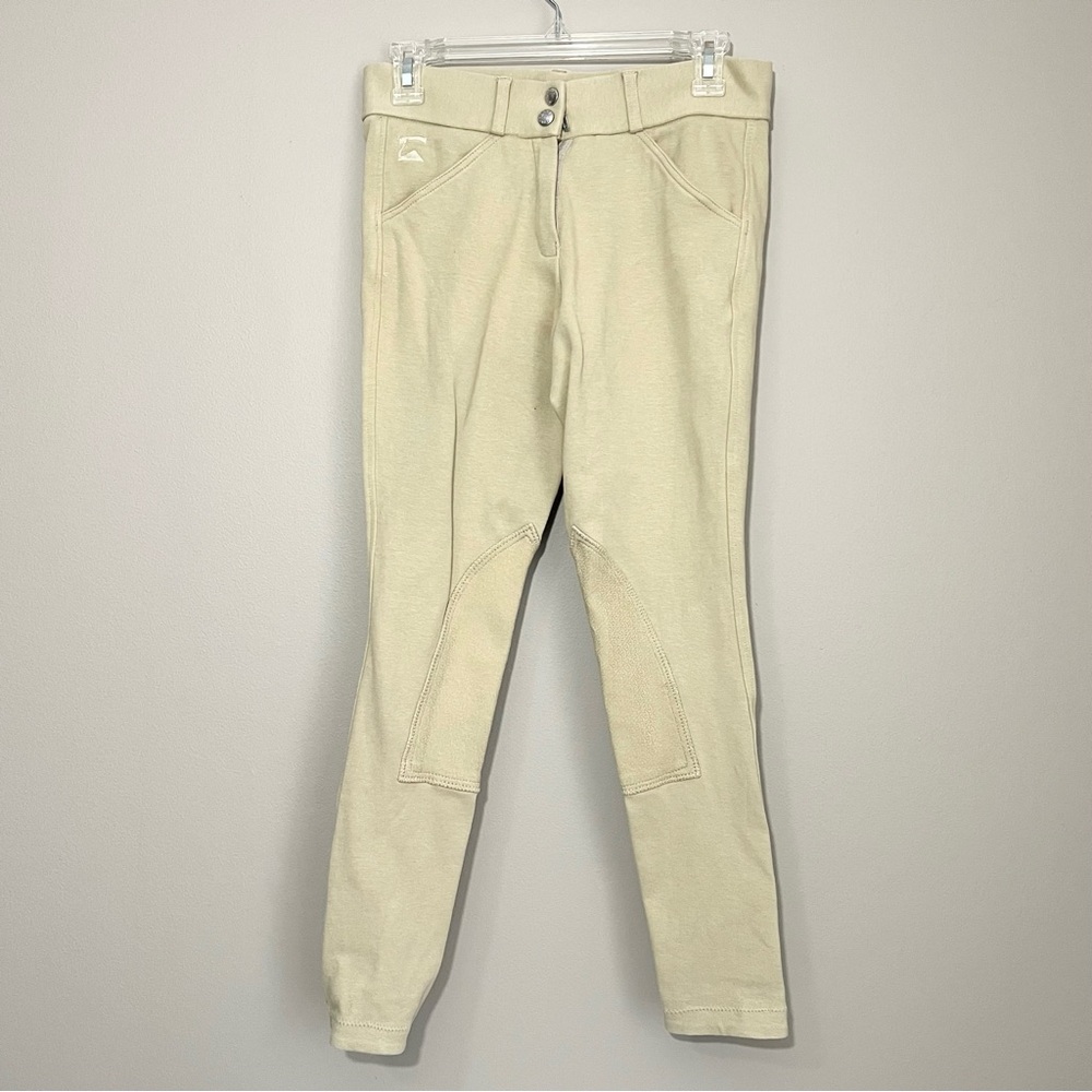 Riding Sport Tan Equestrian Knee Patch Breeches – Women’s 28